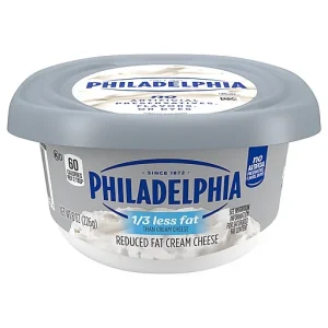 Philadelphia Reduced Fat Cream Cheese 8 Oz
