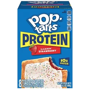 Pop Tarts Protein Slammin' Strawberry Toaster Pastries 8 Ea