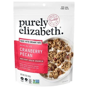 Purely Elizabeth Ancient Grain Cranberry Pecan Granola 12 Oz