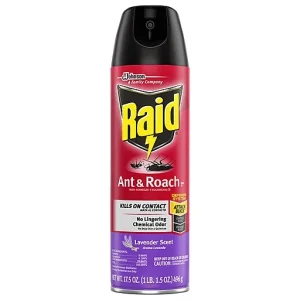 Raid Ant & Roach Killer, Lavender Scent 17.5 Oz
