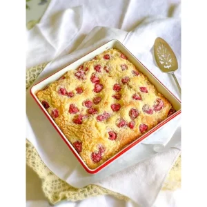 Raspberry Danish Coffee Cake