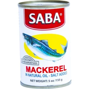 Saba Mackerel In Natural Oil