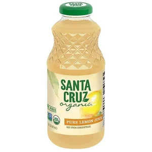 Santa Cruz Organic Pure Lemon Juice 16 Fl Oz