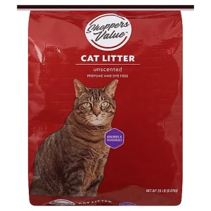 Shoppers Value Cat Litter, Unscented 20 Lb