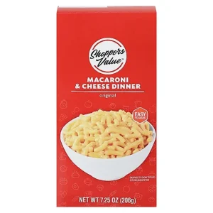 Shoppers Value Macaroni & Cheese Dinner, Original 7.25 Oz