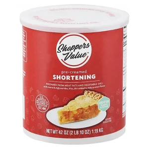 Shoppers Value Shortening, Pre Creamed 42 Oz