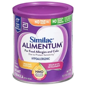 Similac Infant Formula, With Iron, Hypoallergenic, Powder, 0 12 Months 12.1 Oz