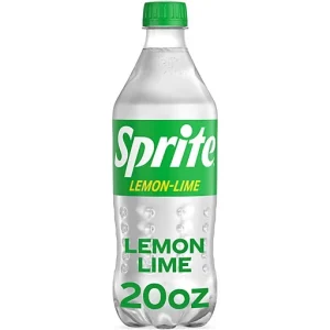 Sprite Lemon Lime Soda Bottle 20 Fl Oz