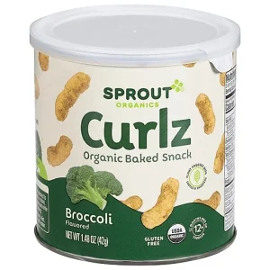 Sprout Organics Baby Food Curls Broccoli
