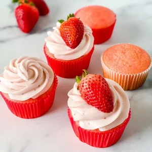 Strawberry Cupcakes