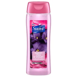 Suave Essentials Gentle Body Wash, Sweet Pea & Violet 18 Fl Oz
