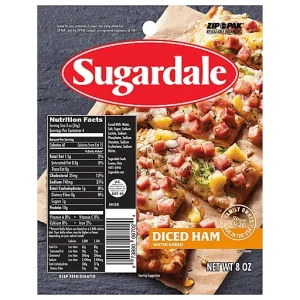 Sugardale Diced Ham 8 Oz