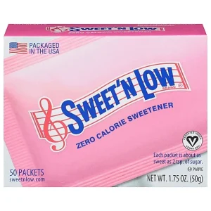 Sweet 'N Low Sweetener, Zero Calorie 50 Ea