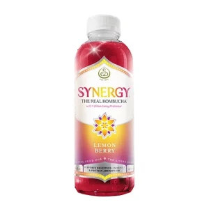 Synergy Lemon Berry Kombucha 16 Fl Oz