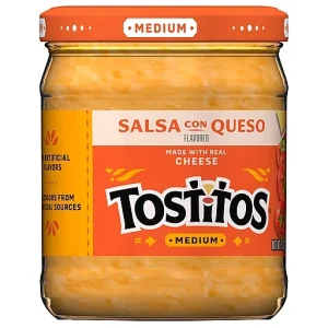 Tostitos Medium Salsa Con Queso Dip 15 Oz