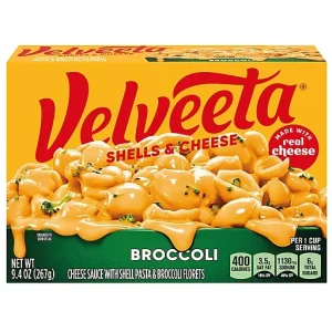Velveeta Broccoli Shells & Cheese 9.4 Oz