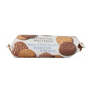 Waitrose Cookies Milk Chocolate Digestive