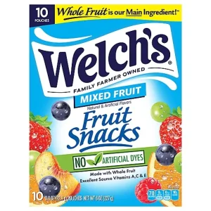 Welch's Mixed Fruit Fruit Snacks 10 Ea