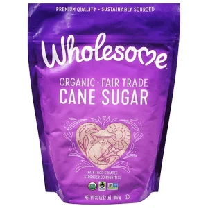 Wholesome Cane Sugar, Organic 32 Oz